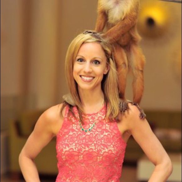 Lovers + friends pink lace dress size XS - Picture 2 of 2